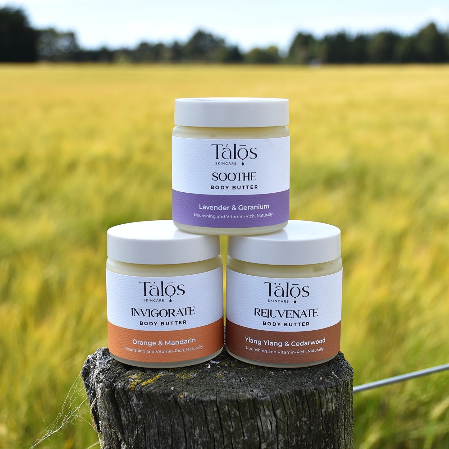 Tálōs Body Butter - Sampler 3 Pack