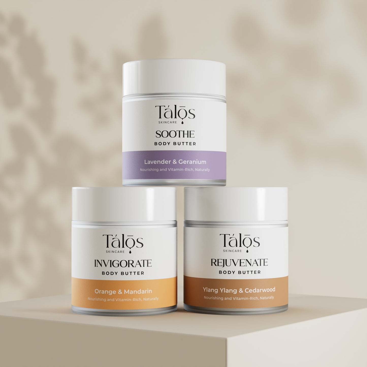 Tálōs Body Butter - Sampler 3 Pack